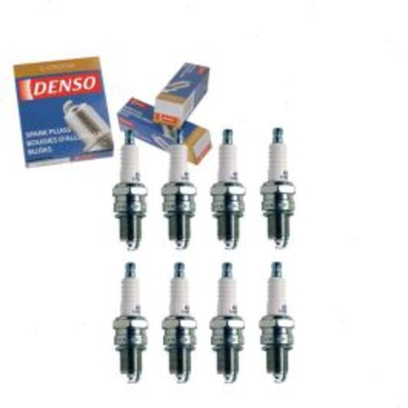 8 pc DENSO Standard U-Groove Spark Plugs for 1965-1974 Plymouth Satellite 4.5L 5.2L 5.9L V8