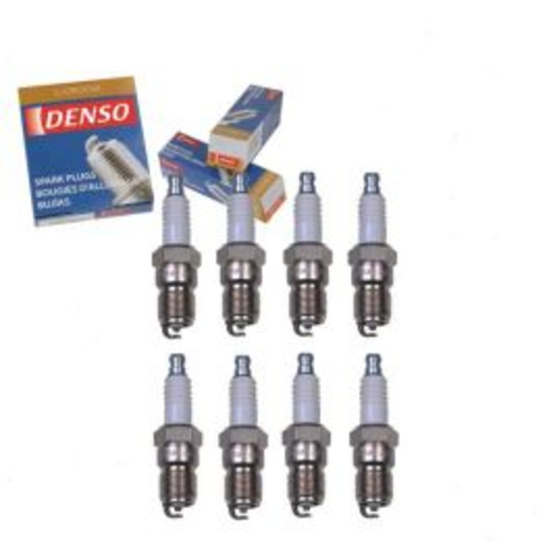8 pc DENSO Standard U-Groove Spark Plugs for 1982-2005 Cadillac DeVille 4.1L 4.5L 4.6L 4.9L V8