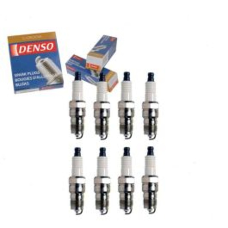 8 pc DENSO Standard U-Groove Spark Plugs for 1986 Ford Mustang 5.0L V8