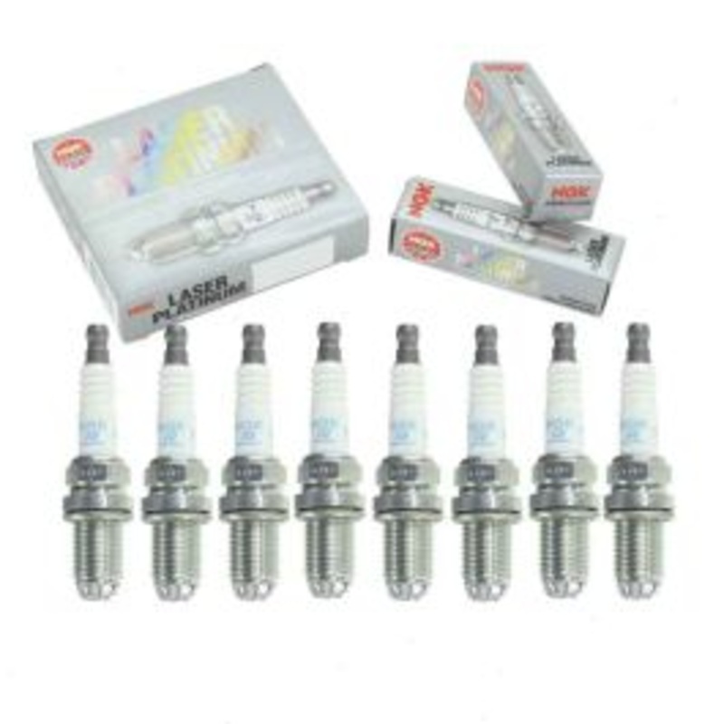 8 pc NGK Laser Platinum Spark Plugs for 2001-2002 Audi S8 4.2L V8