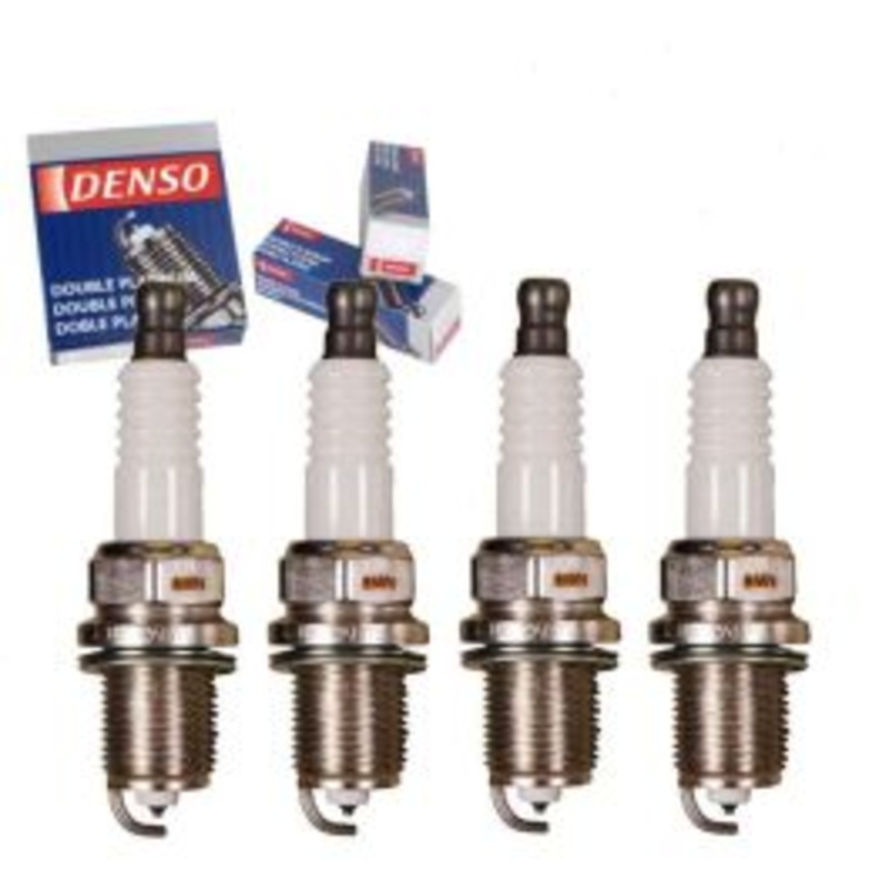 4 pc DENSO Double Platinum Spark Plugs for 2005-2010 Scion tC 2.4L L4