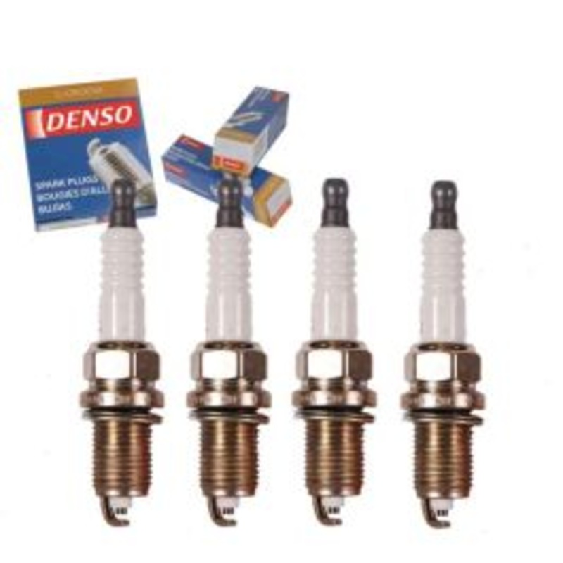 4 pc DENSO Standard U-Groove Spark Plugs for 1999-2000 Dodge Caravan 2.4L L4