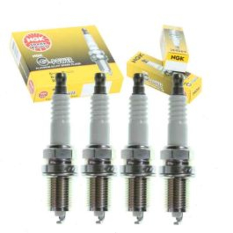 4 pc NGK G-Power Spark Plugs for 1998-2000 Mercedes-Benz SLK230 2.3L L4
