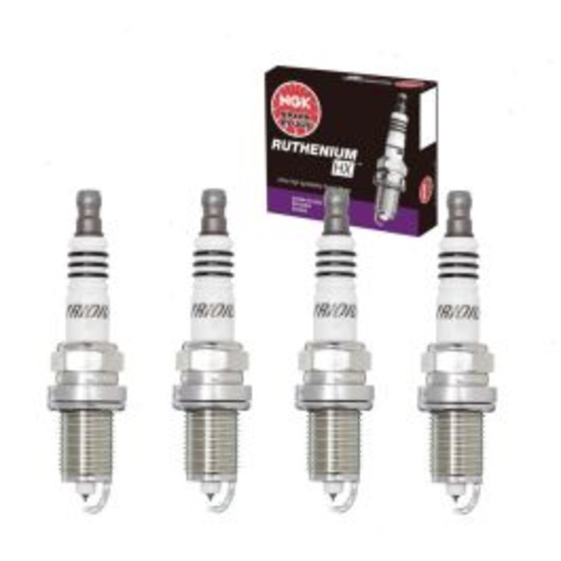 4 pc NGK Ruthenium HX Spark Plugs for 2012-2019 Hyundai Accent 1.6L L4