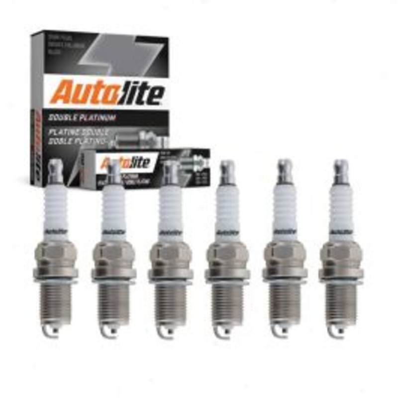 6 pc Autolite Double Platinum Spark Plug for 1997-2002 BMW Z3 2.5L 2.8L 3.0L