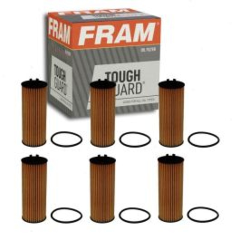 6 pc FRAM Tough Guard TG10955 Engine Oil Filters