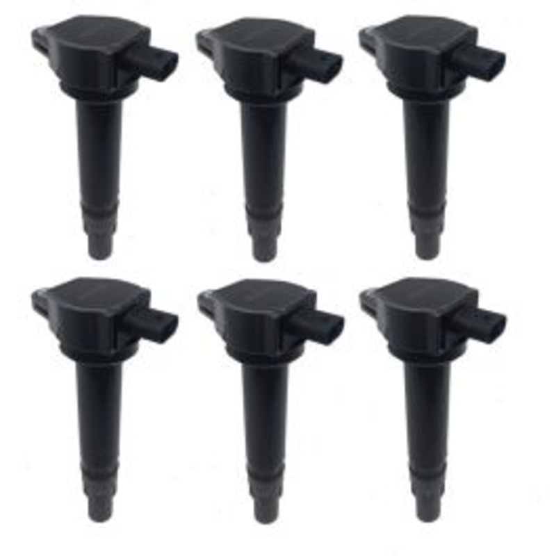 6 pc Hitachi Ignition Coils for 2008-2010 Dodge Grand Caravan 4.0L V6
