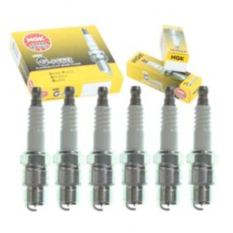 6 pc NGK G-Power Spark Plugs for 1979-1986 GMC K2500 4.8L L6