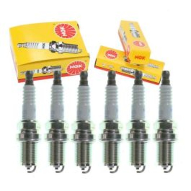 6 pc NGK Standard Spark Plugs for 2004 Audi A6 Quattro 2.7L V6