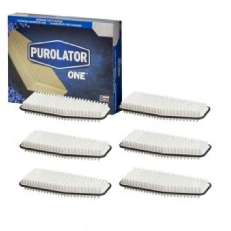 6 pc Purolator ONE A25398 Air Filters