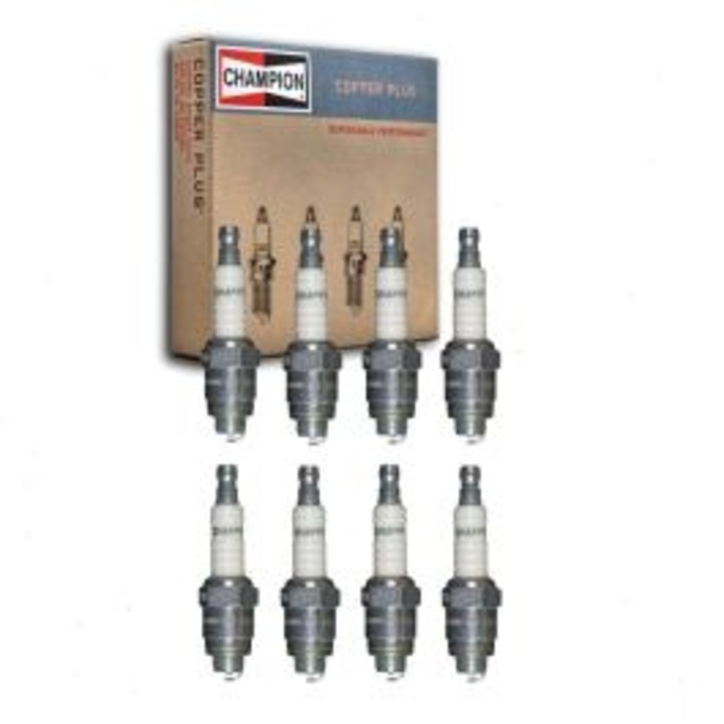 8 pc Champion Copper Plus 842 UY6 Spark Plugs