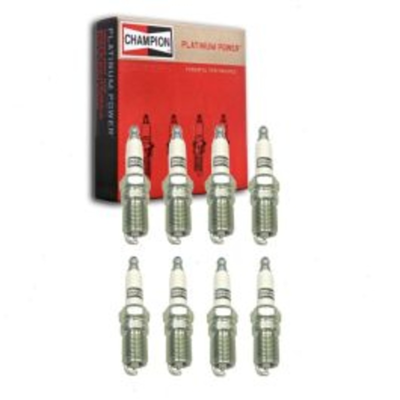 8 pc Champion Platinum Spark Plugs for 2005-2006 Cadillac STS 4.6L V8