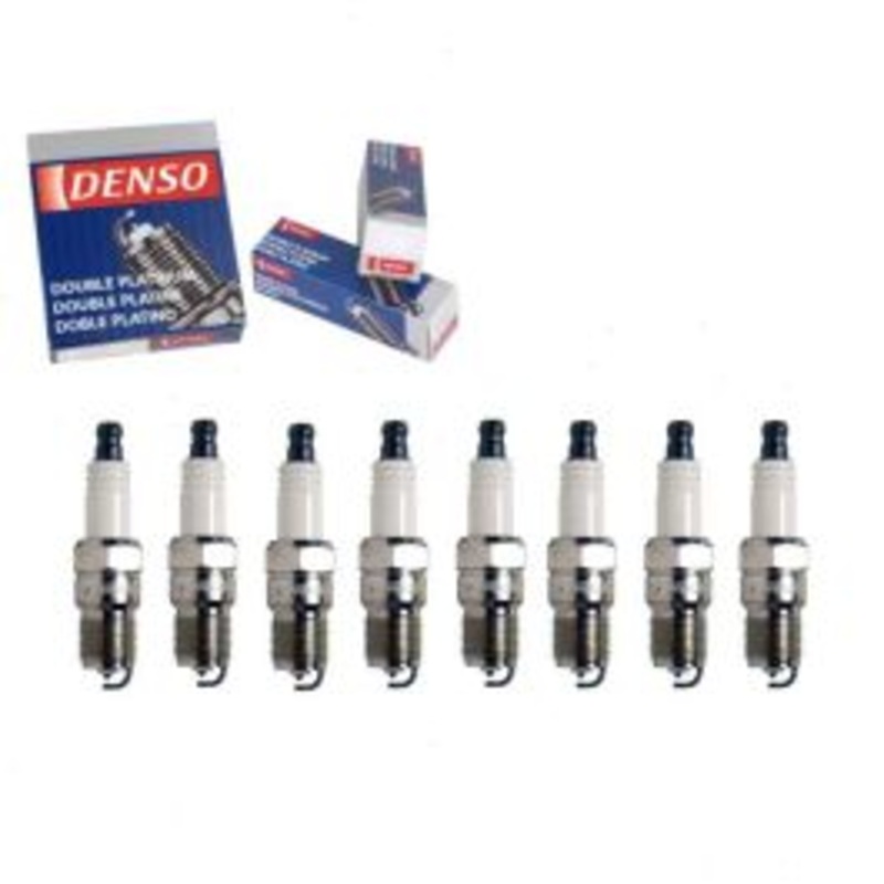 8 pc DENSO Double Platinum Spark Plugs for 1992-2000 GMC Yukon 5.7L V8