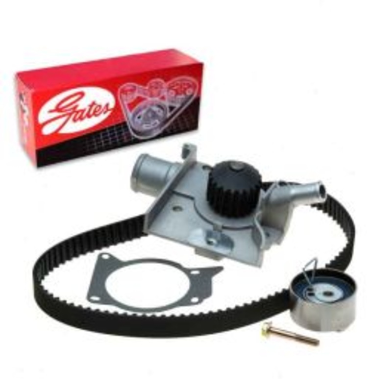 Gates PowerGrip Timing Belt Kit with Water Pump for 1997-2002 Ford Escort 2.0L L4