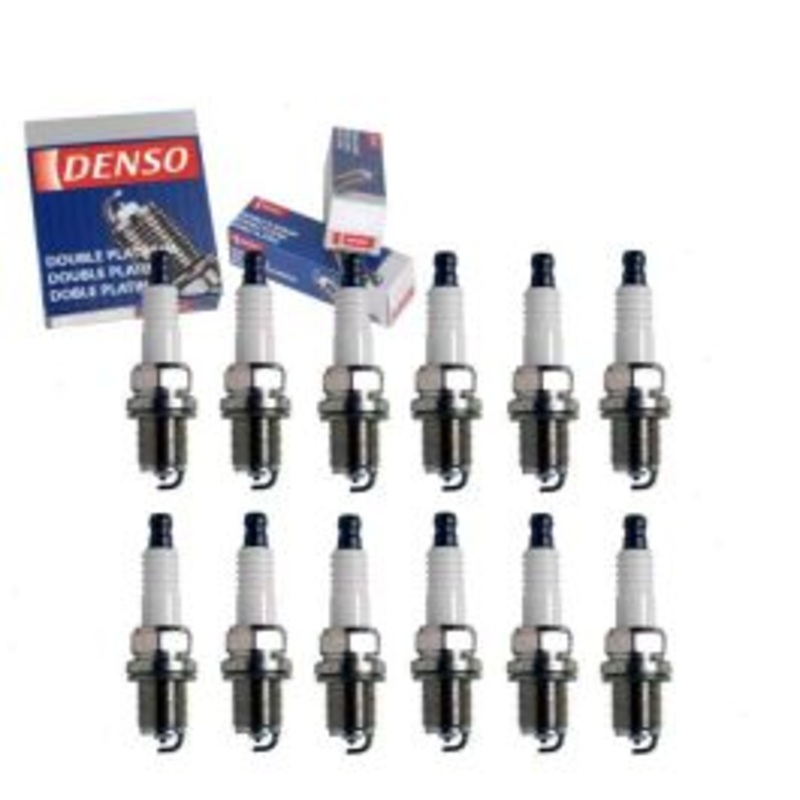 12 pc DENSO Double Platinum Spark Plugs for 2001-2004 Chevrolet Tracker 2.5L V6