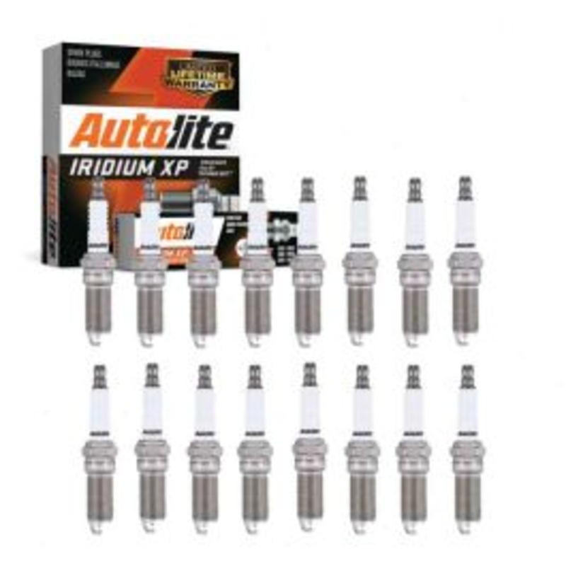16 pc Autolite Iridium XP Spark Plug for 2011-2019 Ford F-350 Super Duty