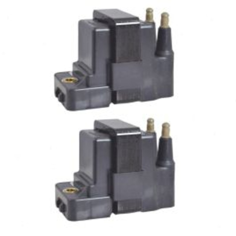 2 pc Hitachi Ignition Coils for 1993-1999 Saturn SW1 1.9L L4