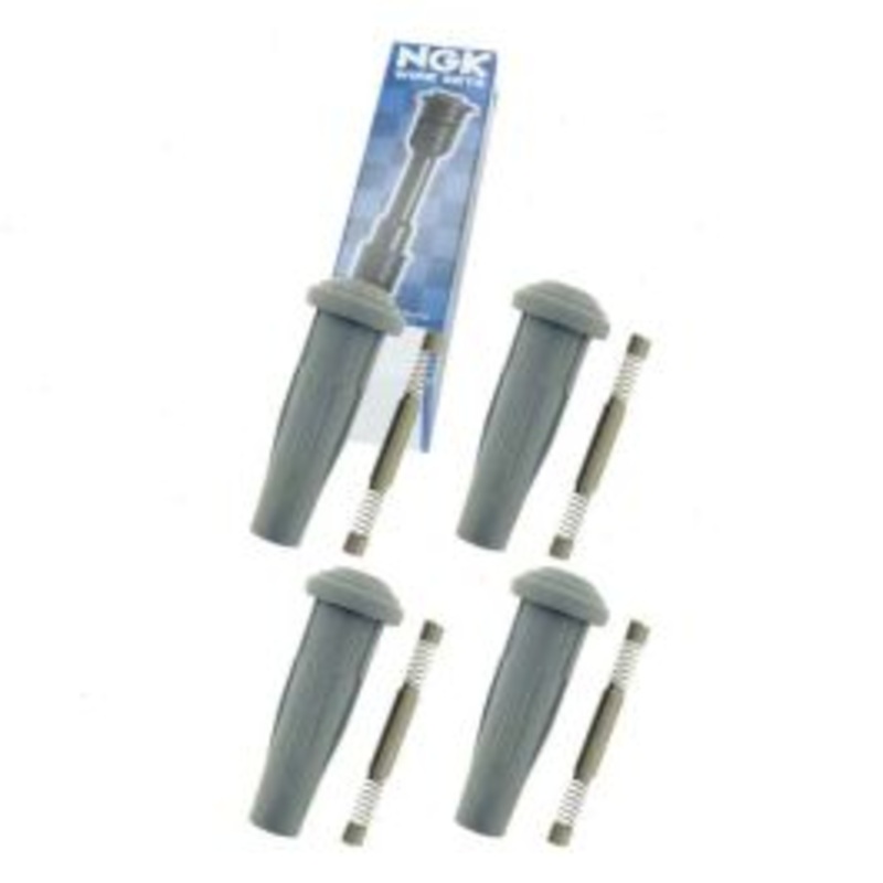4 pc NGK Ignition Coil Boots for 2010-2014 Ford Fusion 2.0L 2.5L L4