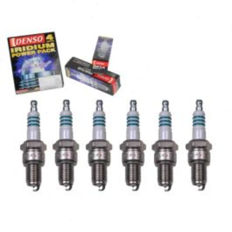 6 pc DENSO Iridium Power Spark Plugs for 1964-1966 GMC G1000 Series 3.8L L6