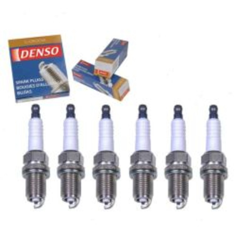 6 pc DENSO Standard U-Groove Spark Plugs for 1991-1999 Mitsubishi 3000GT 3.0L V6