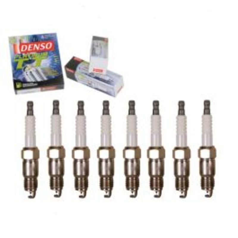 8 pc DENSO Platinum TT Spark Plugs for 1987-1991 GMC V1500 Suburban 5.7L V8