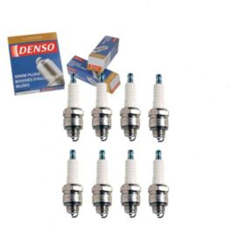 8 pc DENSO Standard U-Groove Spark Plugs for 1969-1970 International 1200D 4.4L 5.0L V8