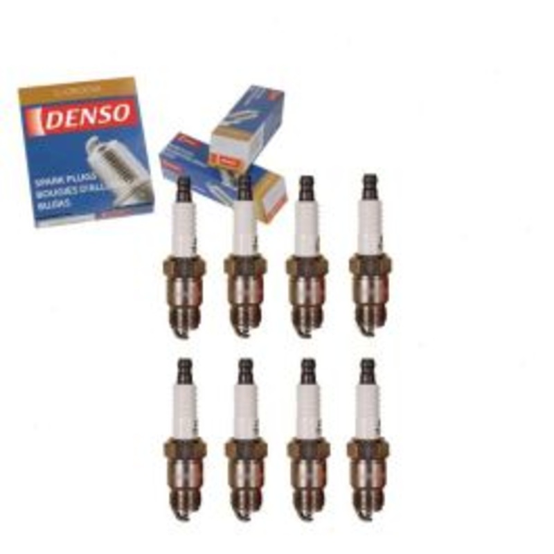 8 pc DENSO Standard U-Groove Spark Plugs for 1979-1986 GMC C3500 5.7L 6.6L 7.4L V8