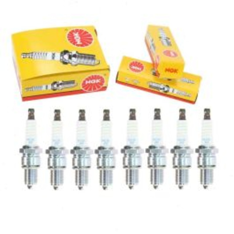 8 pc NGK Standard Spark Plugs for 1974-1992 Dodge Ramcharger 5.2L 5.9L V8