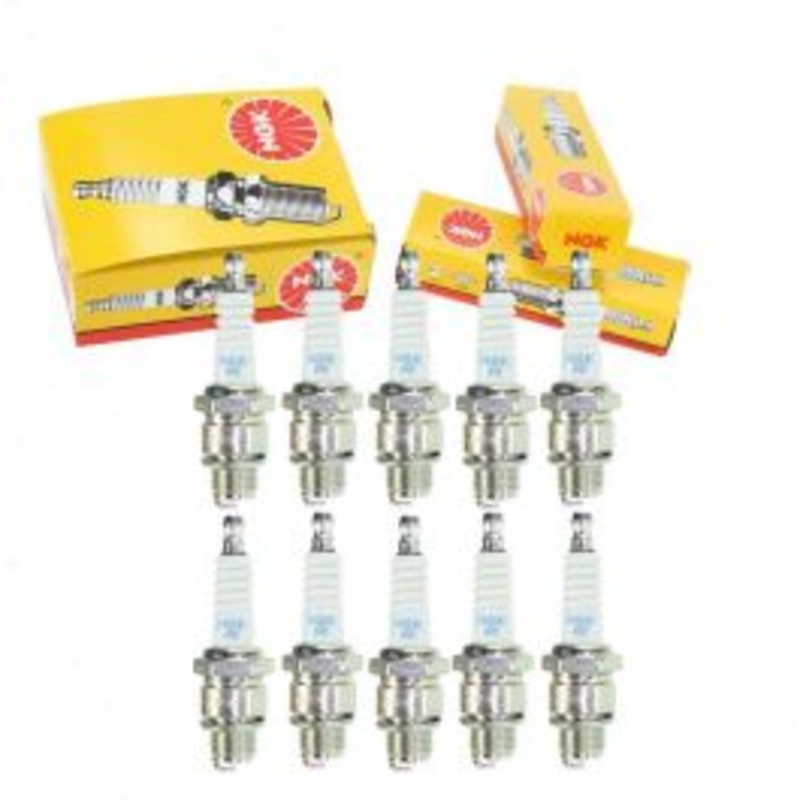 10 pc NGK Standard 4551 BR9HS-10 Spark Plugs