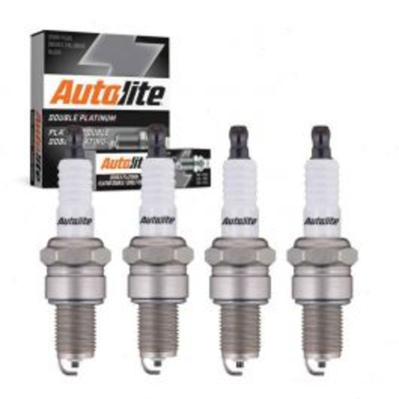 4 pc Autolite Double Platinum Spark Plug for 1968-1974 Saab Sonett 1.5L 1.7L