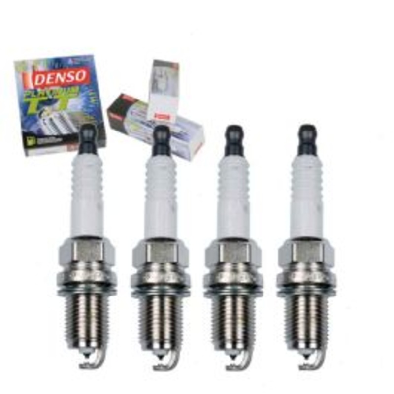 4 pc DENSO Platinum TT Spark Plugs for 1984-1988 Nissan 200SX 1.8L 2.0L L4