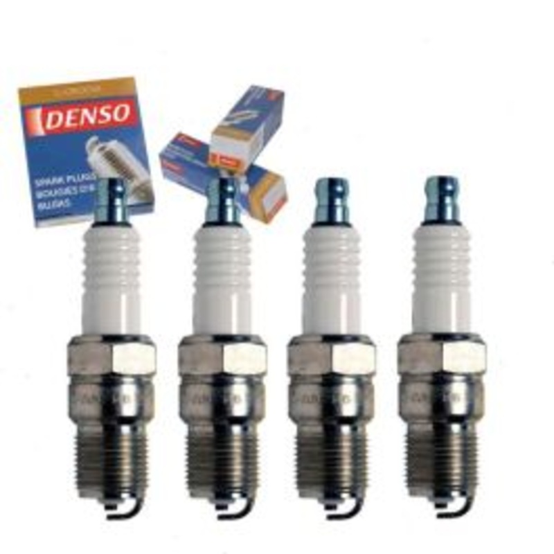 4 pc DENSO Standard U-Groove Spark Plugs for 1982-1984 Mercury Lynx 1.6L L4