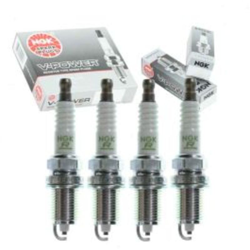 4 pc NGK V-Power Spark Plugs for 1997-1999 Acura CL 2.2L 2.3L L4