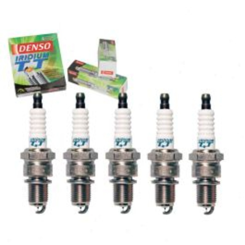 5 pc DENSO Iridium TT Spark Plugs for 1984-1985 Audi 4000 Quattro 2.2L L5