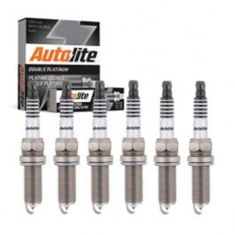 6 pc Autolite Double Platinum Spark Plug for 2011-2012 Infiniti G25