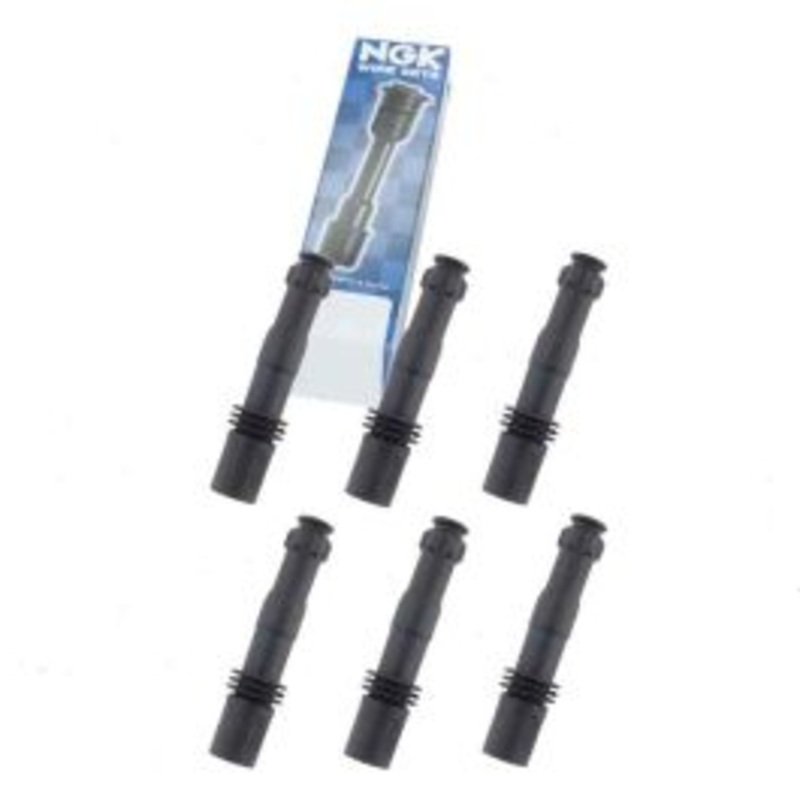 6 pc NGK Ignition Coil Boots for 1999-2001 Porsche 911 3.4L H6