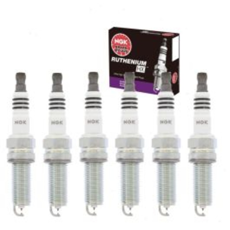 6 pc NGK Ruthenium HX Spark Plugs for 2011-2017 Dodge Charger 3.6L V6