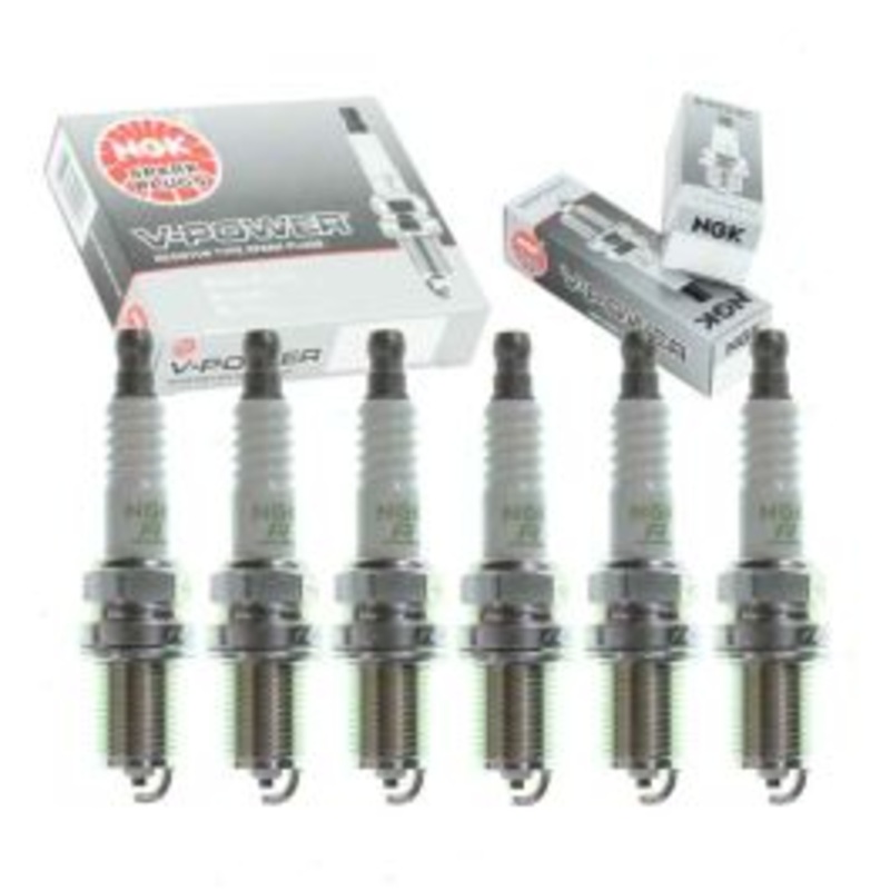 6 pc NGK V-Power Spark Plugs for 2004-2006 Kia Amanti 3.5L V6