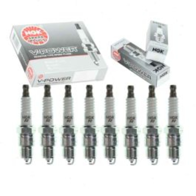 8 pc NGK V-Power 6630 UR4 Spark Plugs