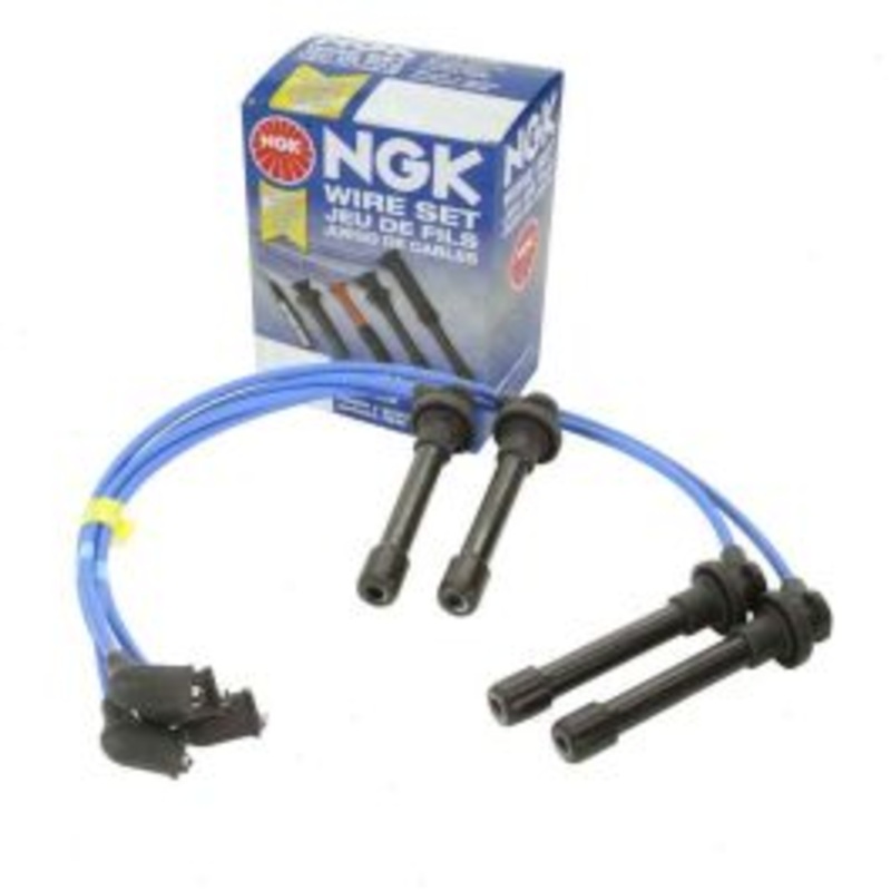 NGK Spark Plug Wire Set for 1996-1997 Honda Civic del Sol 1.6L L4