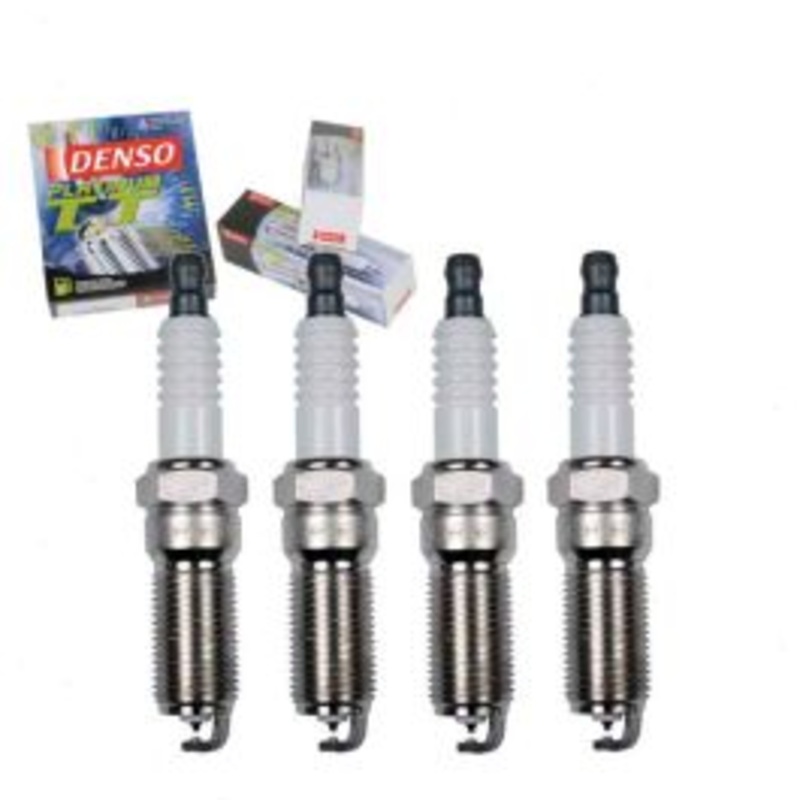 4 pc DENSO Platinum TT Spark Plugs for 2004 Saturn L300 2.2L L4