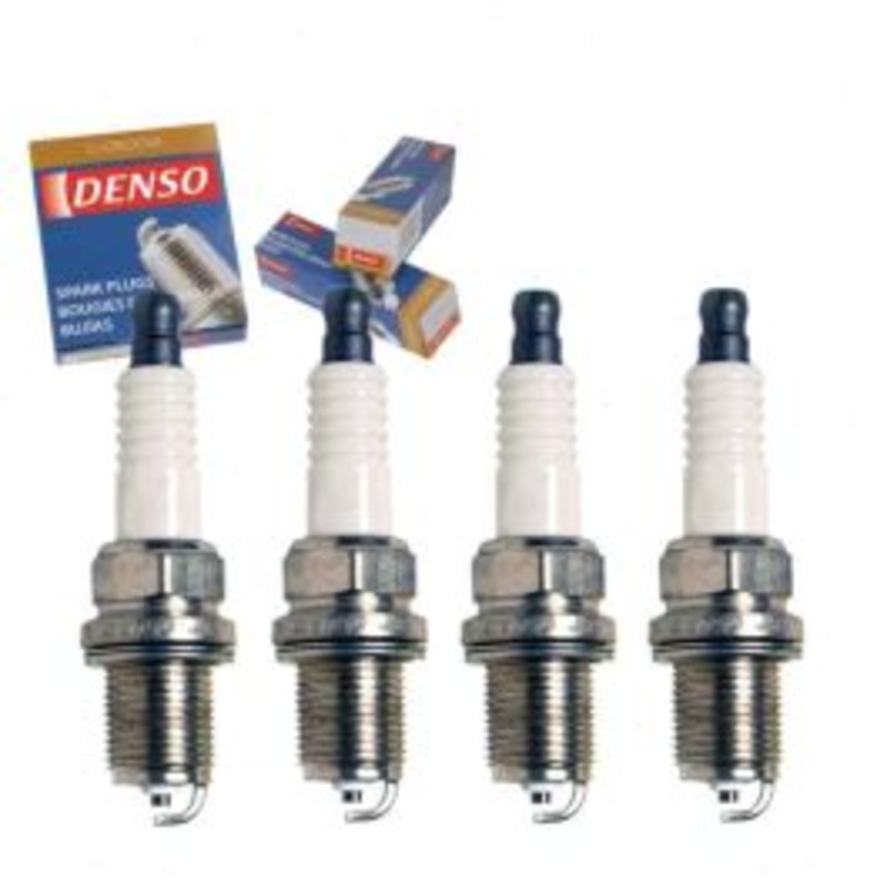4 pc DENSO Standard U-Groove Spark Plugs for 1996-2003 Mitsubishi Eclipse 2.0L 2.4L L4
