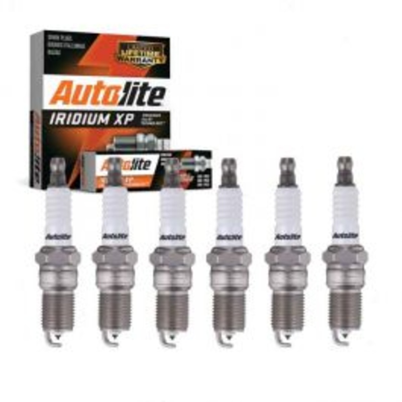 6 pc Autolite Iridium XP Spark Plug for 1977-1981 Peugeot 604 2.7L 2.8L L6