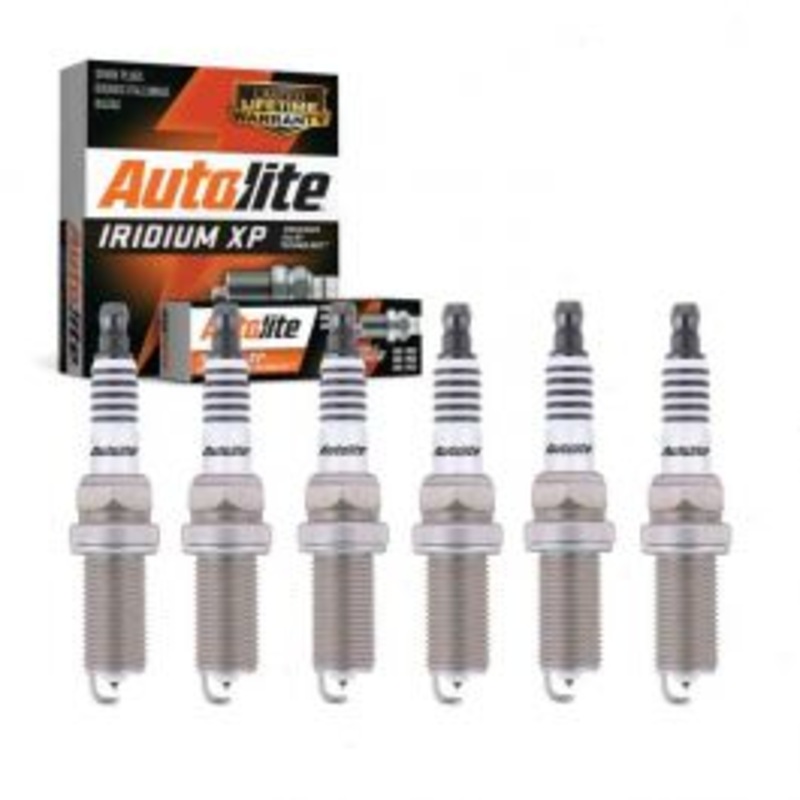 6 pc Autolite Iridium XP Spark Plug for 2006-2007 BMW 530xi