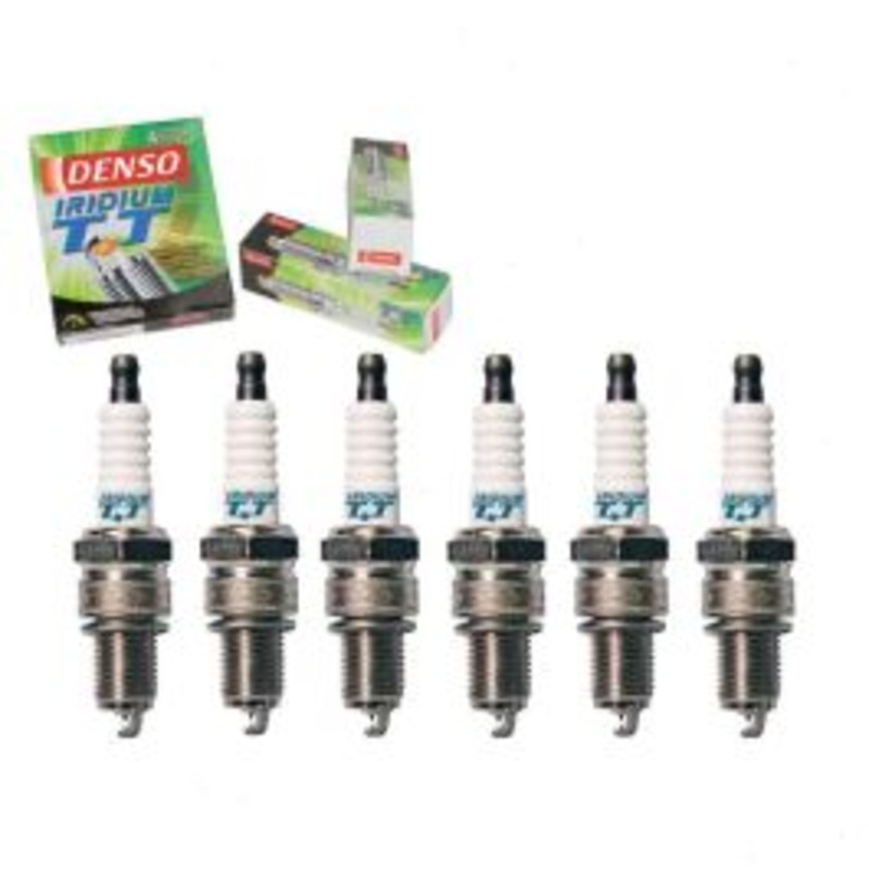 6 pc DENSO Iridium TT Spark Plugs for 1989-1994 Mitsubishi Montero 3.0L V6