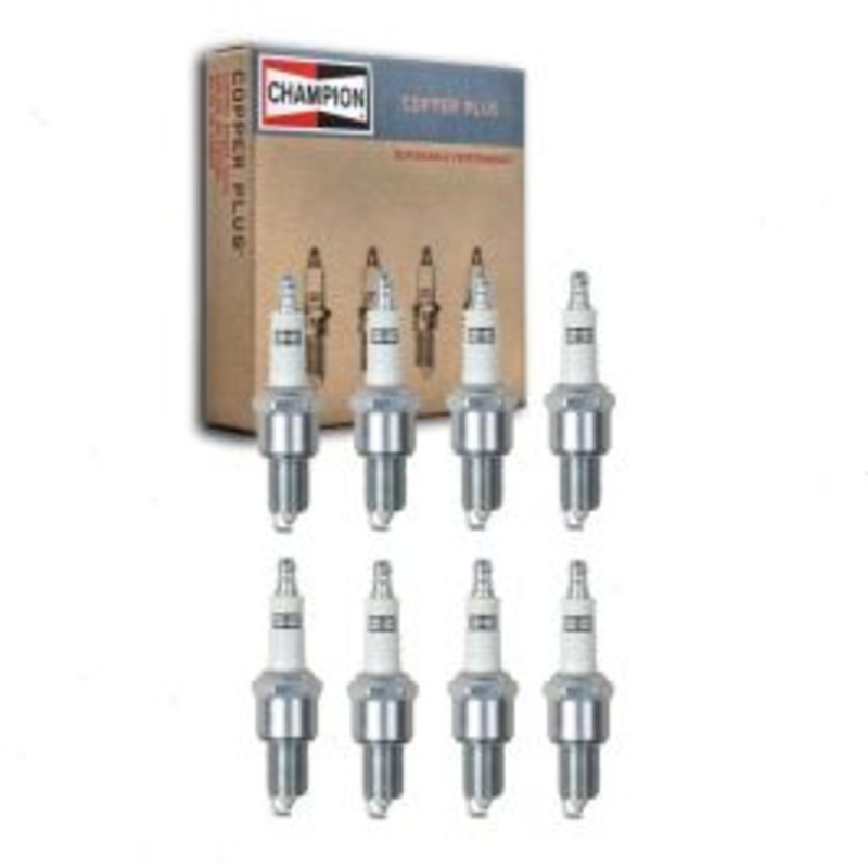 8 pc Champion Copper Plus Spark Plugs for 1986-1991 Dodge B150 5.2L V8