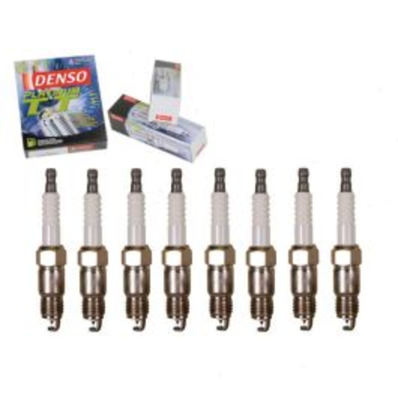 8 pc DENSO Platinum TT Spark Plugs for 1971 Chevrolet Brookwood 5.7L V8