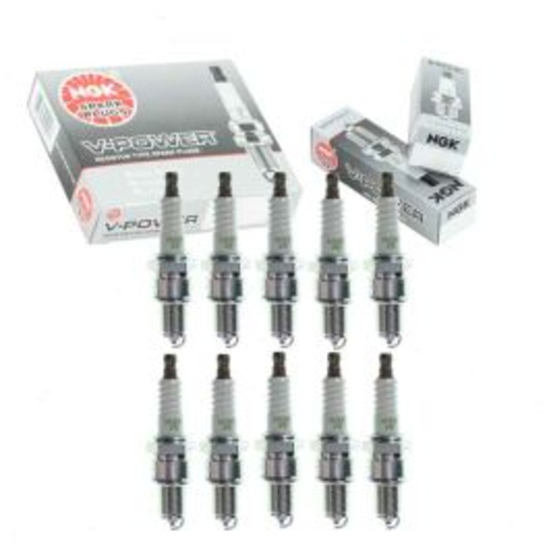 10 pc NGK V-Power 1233 BPR5EY Spark Plugs
