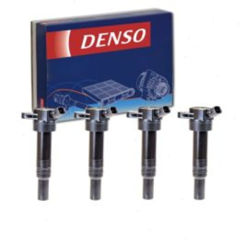 4 pc DENSO Direct Ignition Coils for 2013-2017 Hyundai Elantra GT 1.8L 2.0L L4