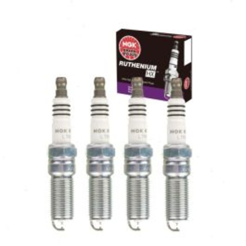 4 pc NGK Ruthenium HX Spark Plugs for 2014-2021 Ford Transit Connect 2.5L L4